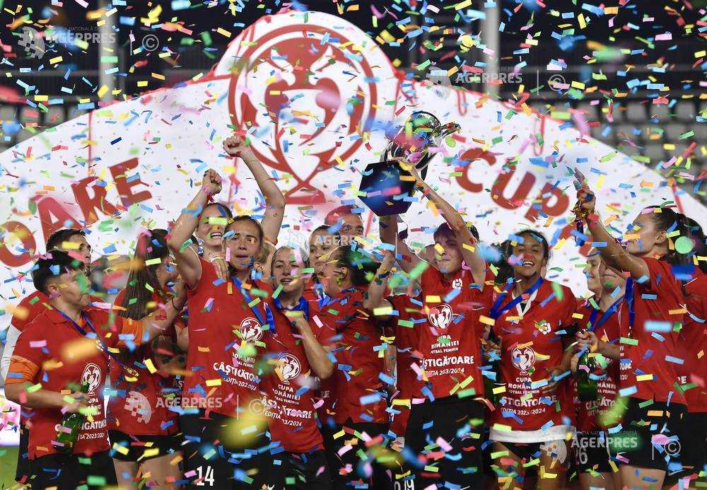 BUCURESTI - FOTBAL FEMININ - UNIVERSITATEA OLIMPIA CLUJ - FK CSIKSZEREDA MIERCUREA CIUC