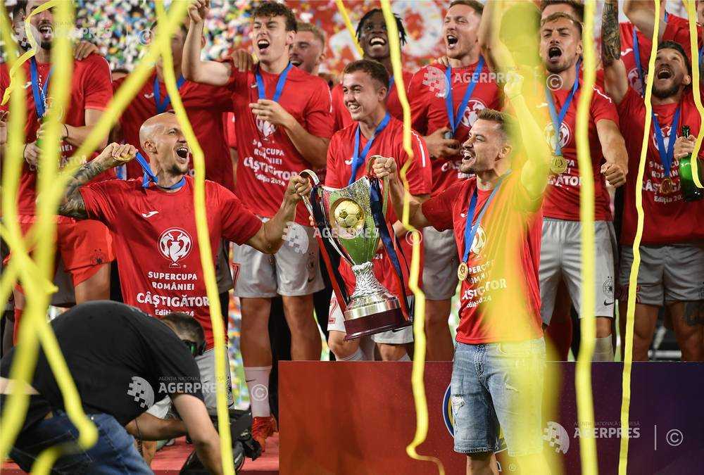 BUCURESTI - SUPERCUPA ROMANIEI - FCSB - CORVINUL HUNEDOARA