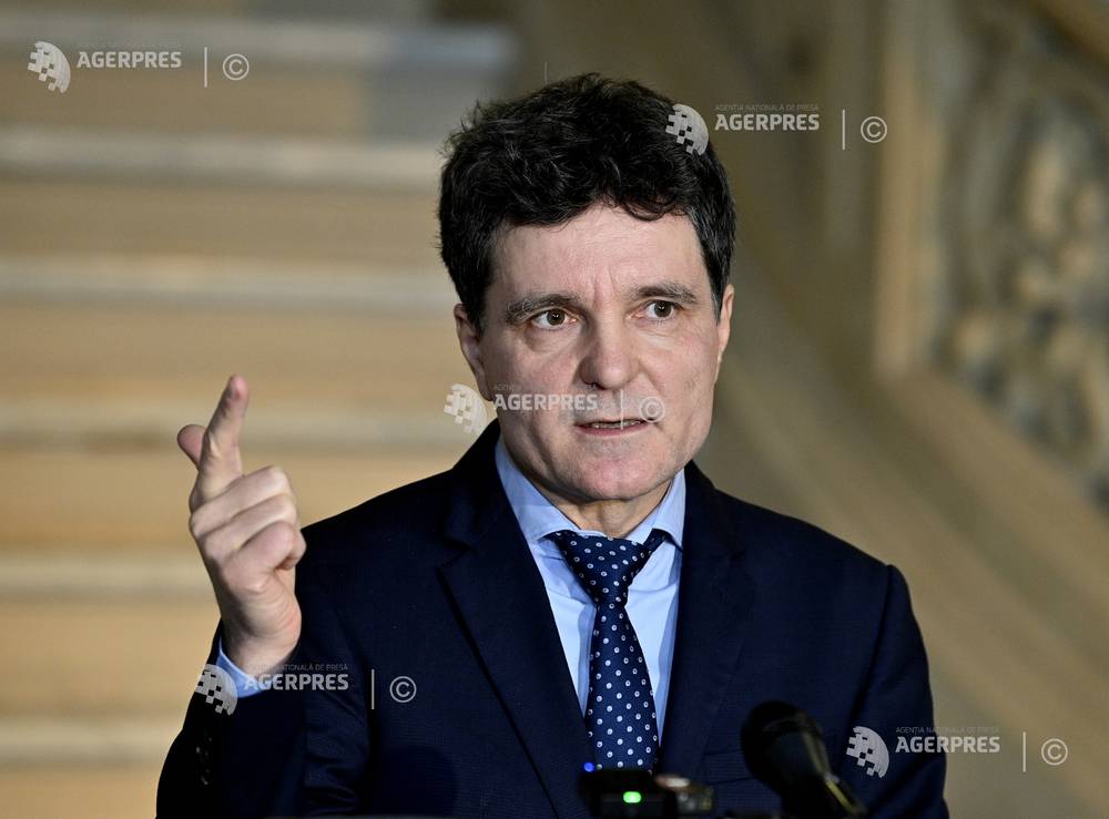 BUCURESTI - CONFERINTA DE PRESA - NICUSOR DAN