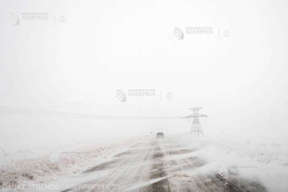 Cod portocaliu de viscol în zone din judeţul Buzău, în următoarele ...